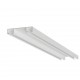 DOUBLE WHITE RAIL 60 CURTAIN RAILS